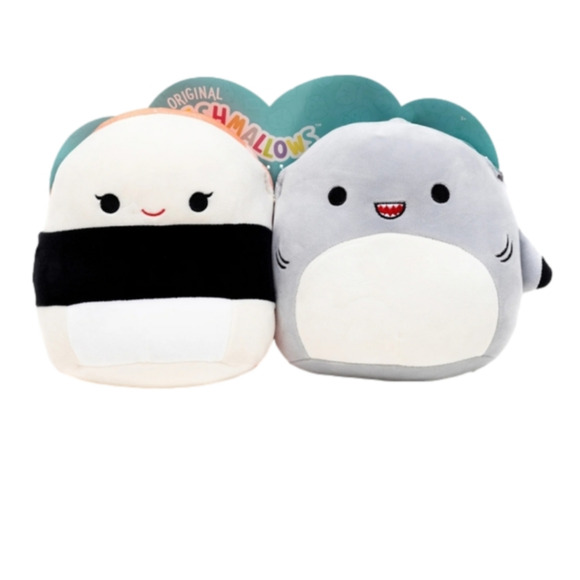 Squishmallow Kellytoy Perfect Pair Solenn and Gordon 8" Inch NWT NEW Set of‎ 2 - Picture 1 of 1